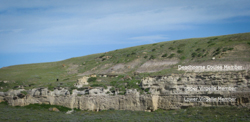 Milk River Formation Badlands