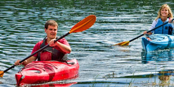 Kayaking in Cypress Hills Provincial Park